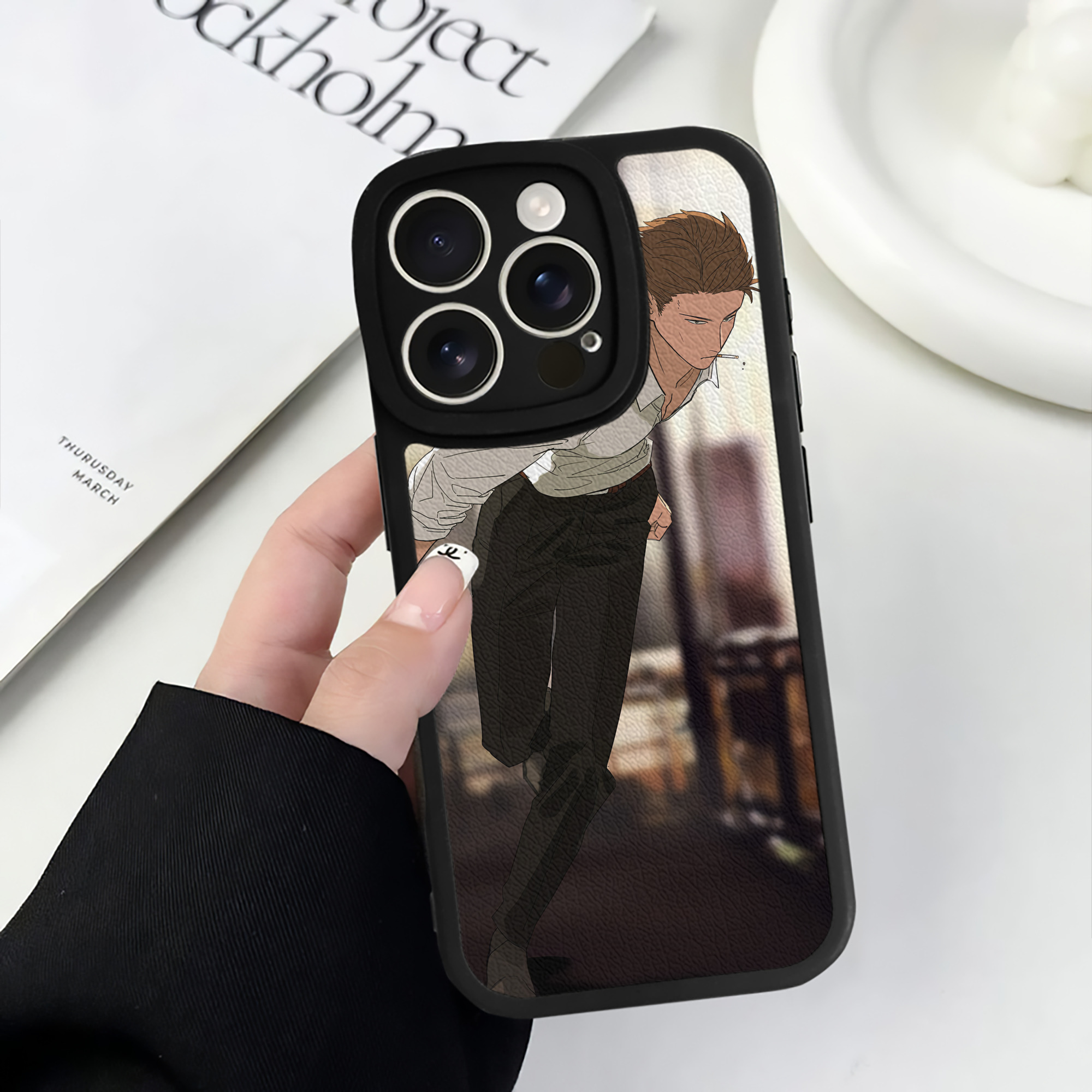 （画像用） SPY×FAMILY间谍家家酒 【iPhone 16シリーズ対応】シリコンスマホケース（レザー調） 材質：シリコン
